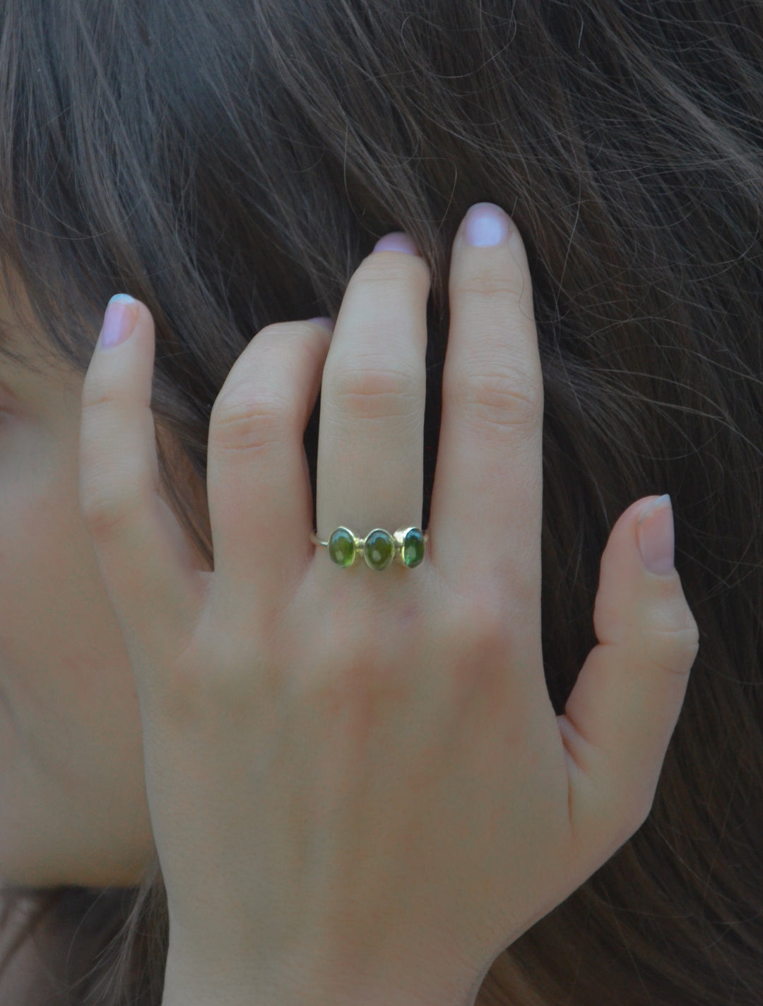 Goudsmid Vera 14 karaats geelgouden ring Eva