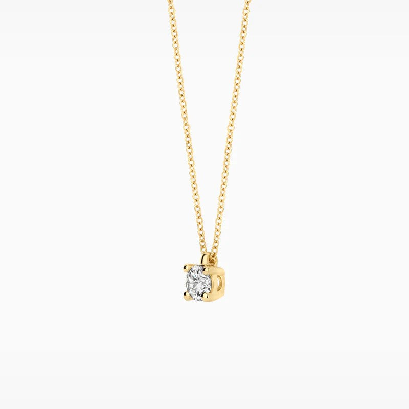 Blush Collier LG3001Y in 14 Kt Geelgoud met Lab Grown Diamant