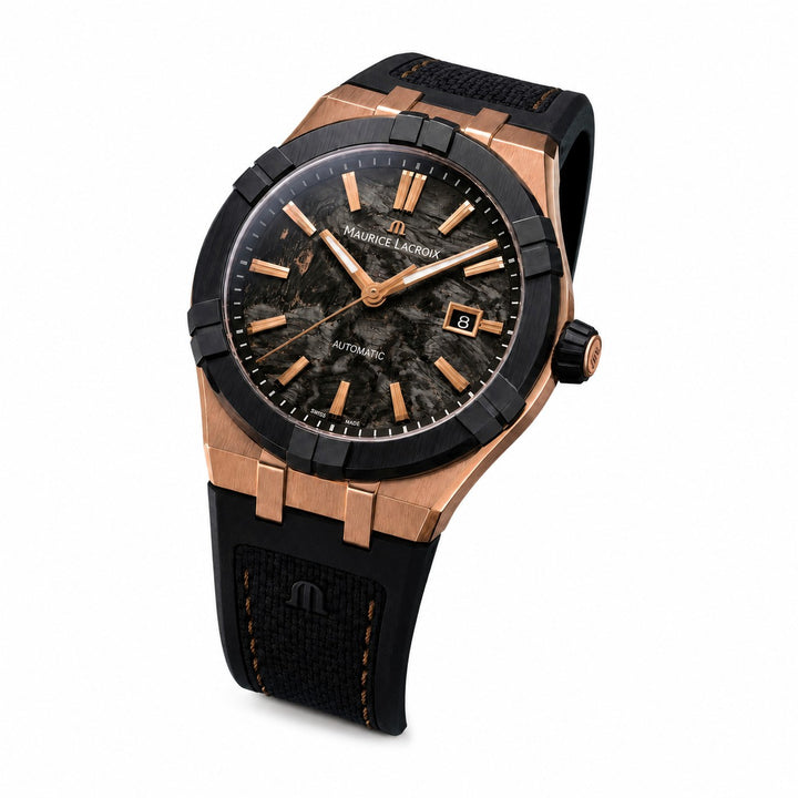 Maurice Lacroix AIKON-IC Frozen Carbon AC6008-BRL20-730-2 Automatic Limited Edition 43 mm
