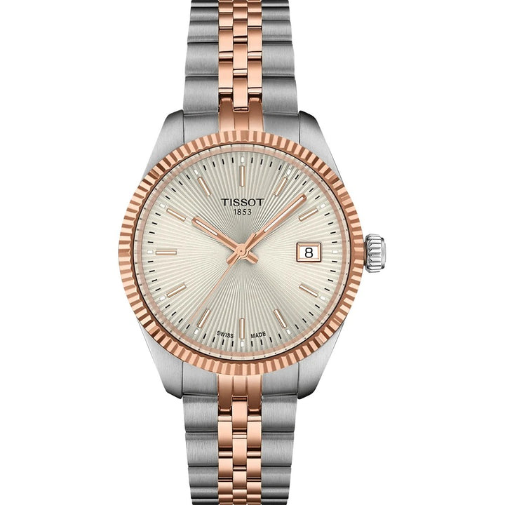 Tissot Ballade T156.210.22.031.01 bicolor rosé champagne 34mm