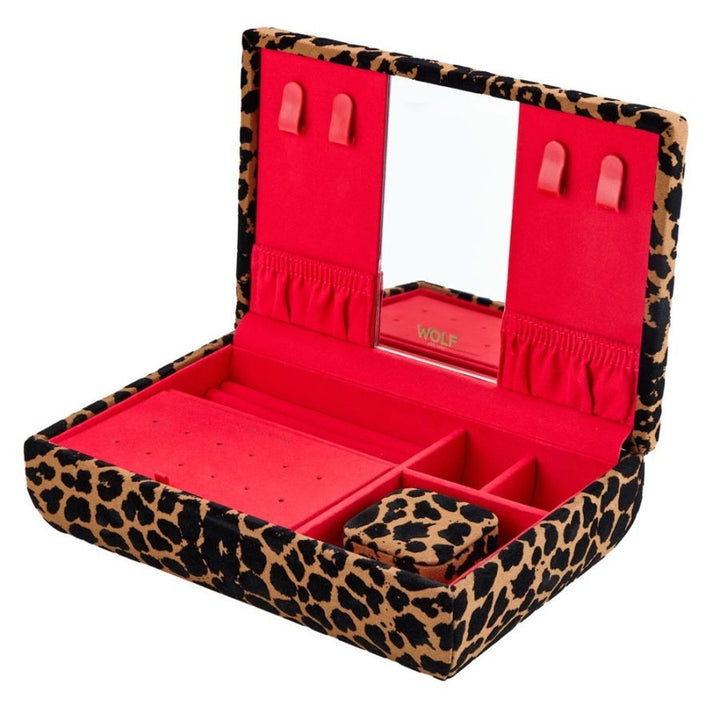 WOLF Savanna Sieradendoos Medium Leopard 395010
