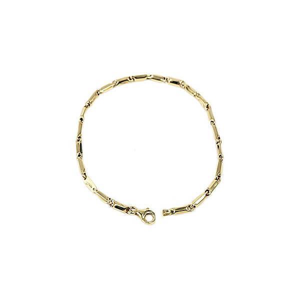 14 kt Monzario armband 866-A GEEL