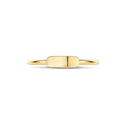Ring 1236YGO - 14k Geelgoud
