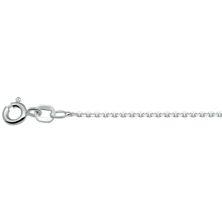 collier anker gediamanteerd 1,1 mm 50 cm
