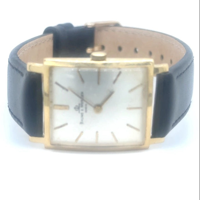 Baume &amp; Mercier horloge Genève Rechthoekig Horloge – Occasion