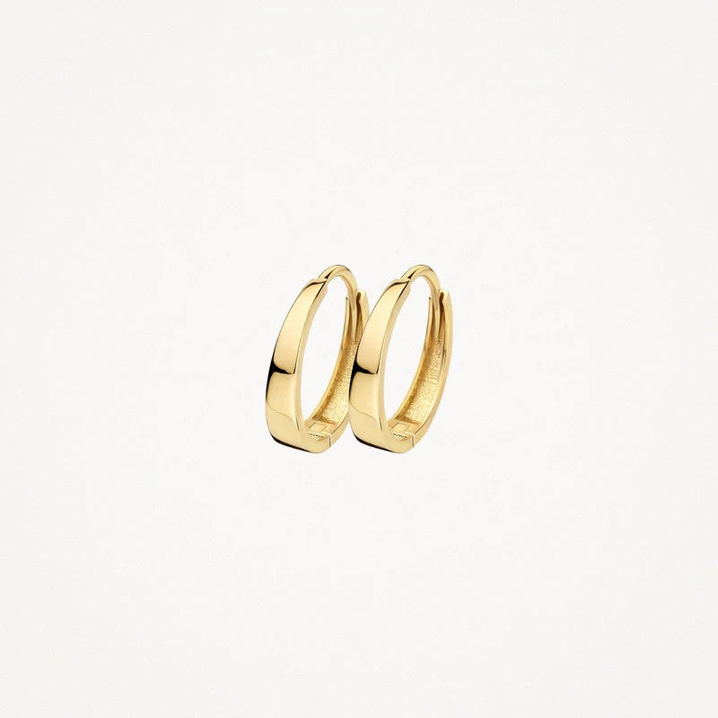 14 kt Blush Oorringen 7379YGO geelgoud
