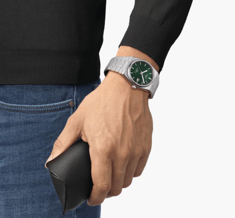 Tissot PRX Powermatic 80 groen 40 mm  T1374071109100