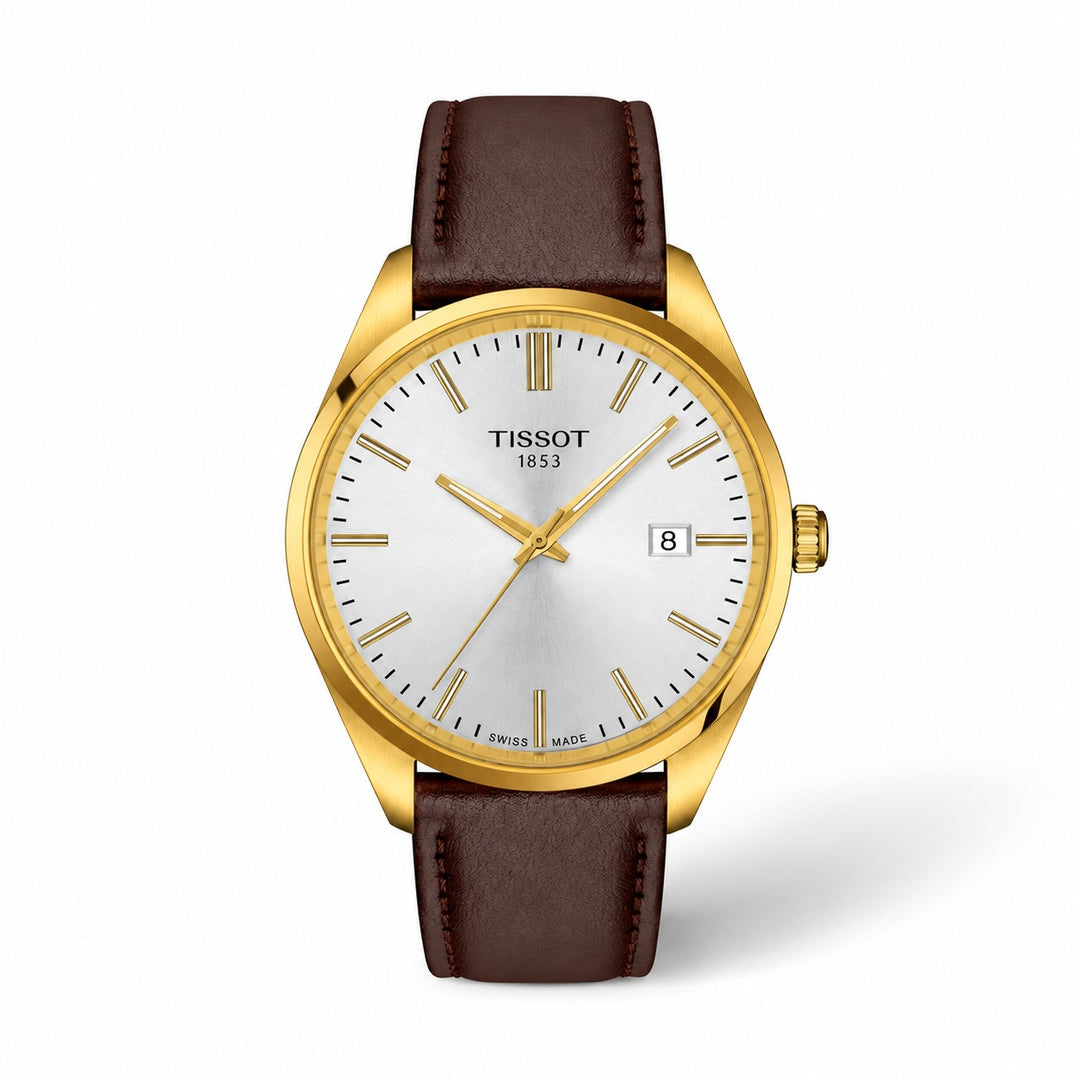 Tissot PR 100 40 mm quartz zilveren wijzerplaat – T150.410.36.391.00