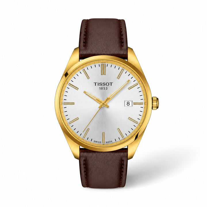 Tissot PR 100 40 mm quartz zilveren wijzerplaat – T150.410.36.391.00