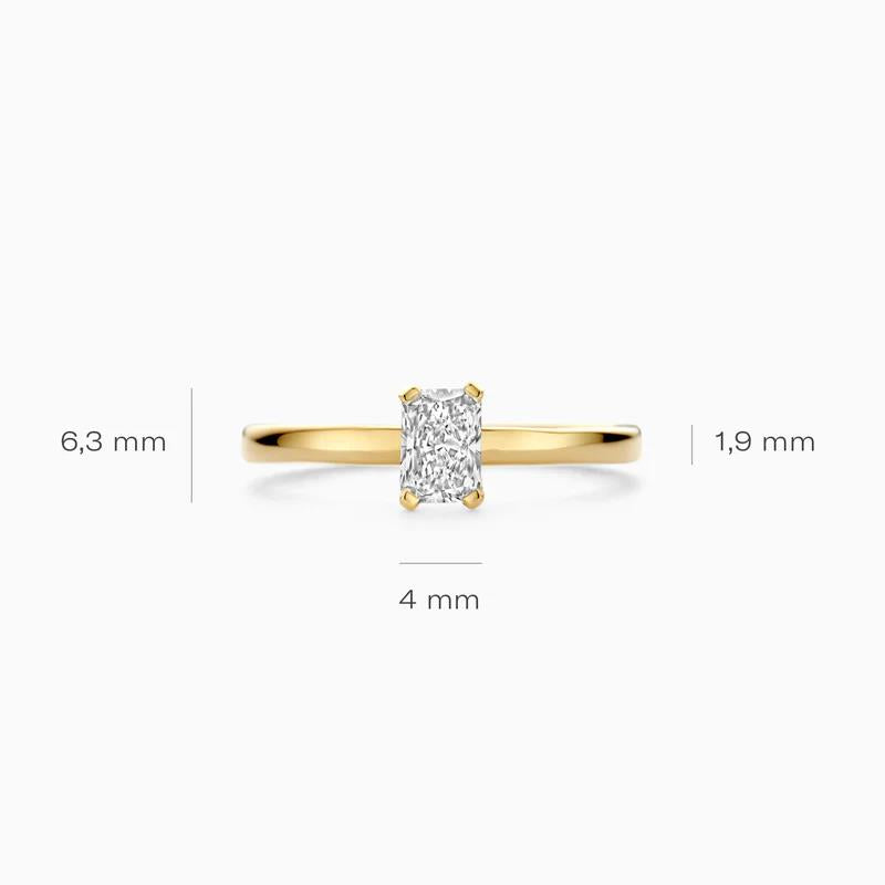 Blush Lab Diamonds Ring LG1020Y 0.50ct
