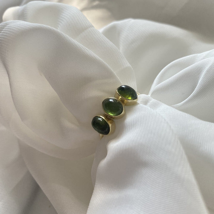 Goudsmid Vera 14 karaats geelgouden ring Eva