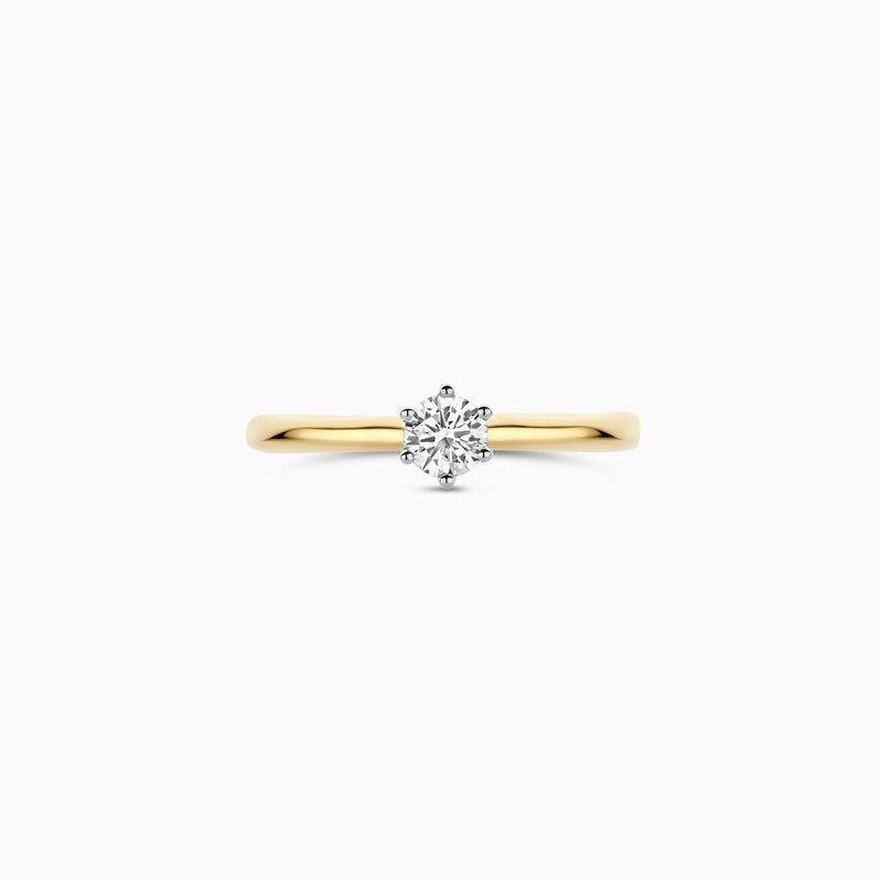 Blush Lab Diamonds Ring LG1037B – 14 Karaat Goud met Lab Grown Diamant 0,30 ct