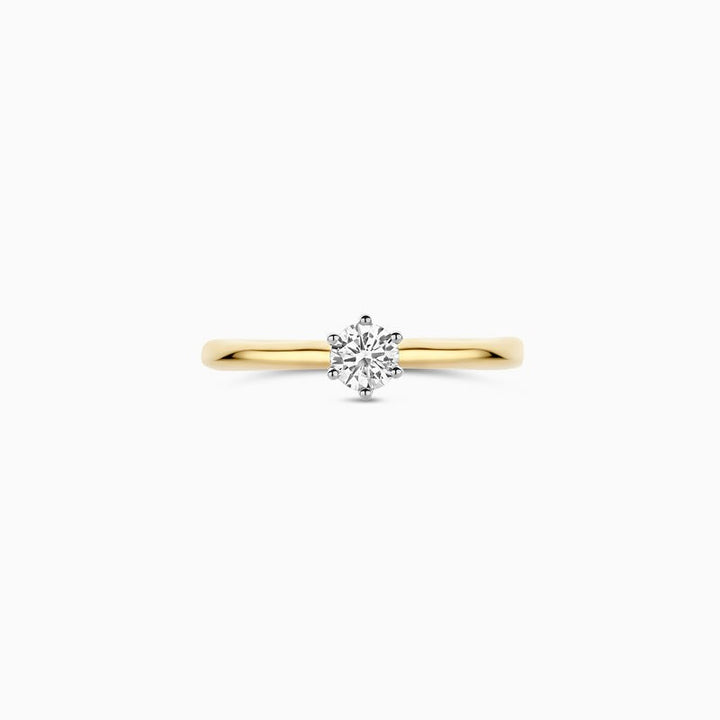 Blush Lab Diamonds Ring LG1037B – 14 Karaat Goud met Lab Grown Diamant 0,30 ct