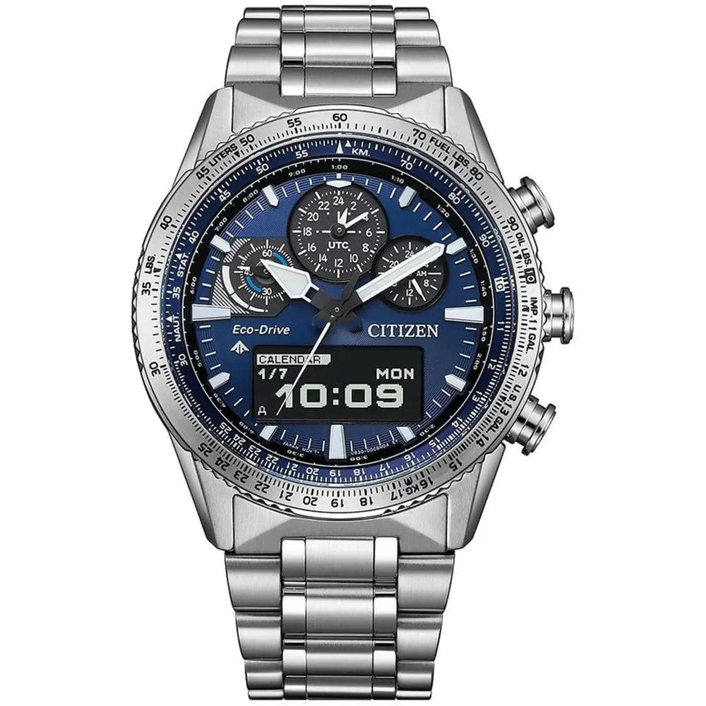Citizen Promaster Sky JV3006-50L Solar Ana-Digi Chronograaf  herenhorloge 43 mm
