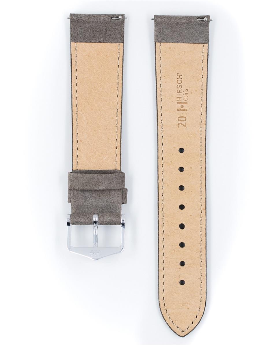 HIRSCH OSIRIS NUBUCK M GREY CALF 18/16MM