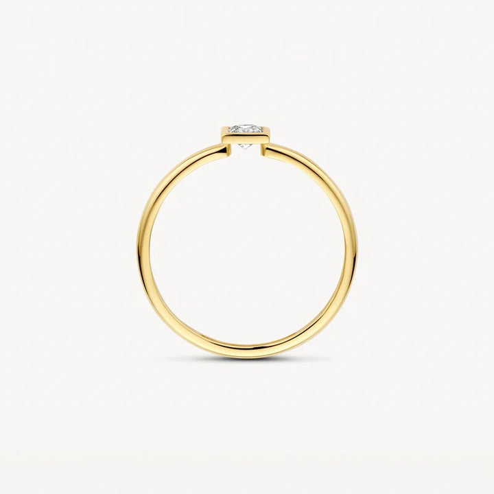 Blush Ring 14 kt Geelgoud met Zirkonia – 1274YZI
