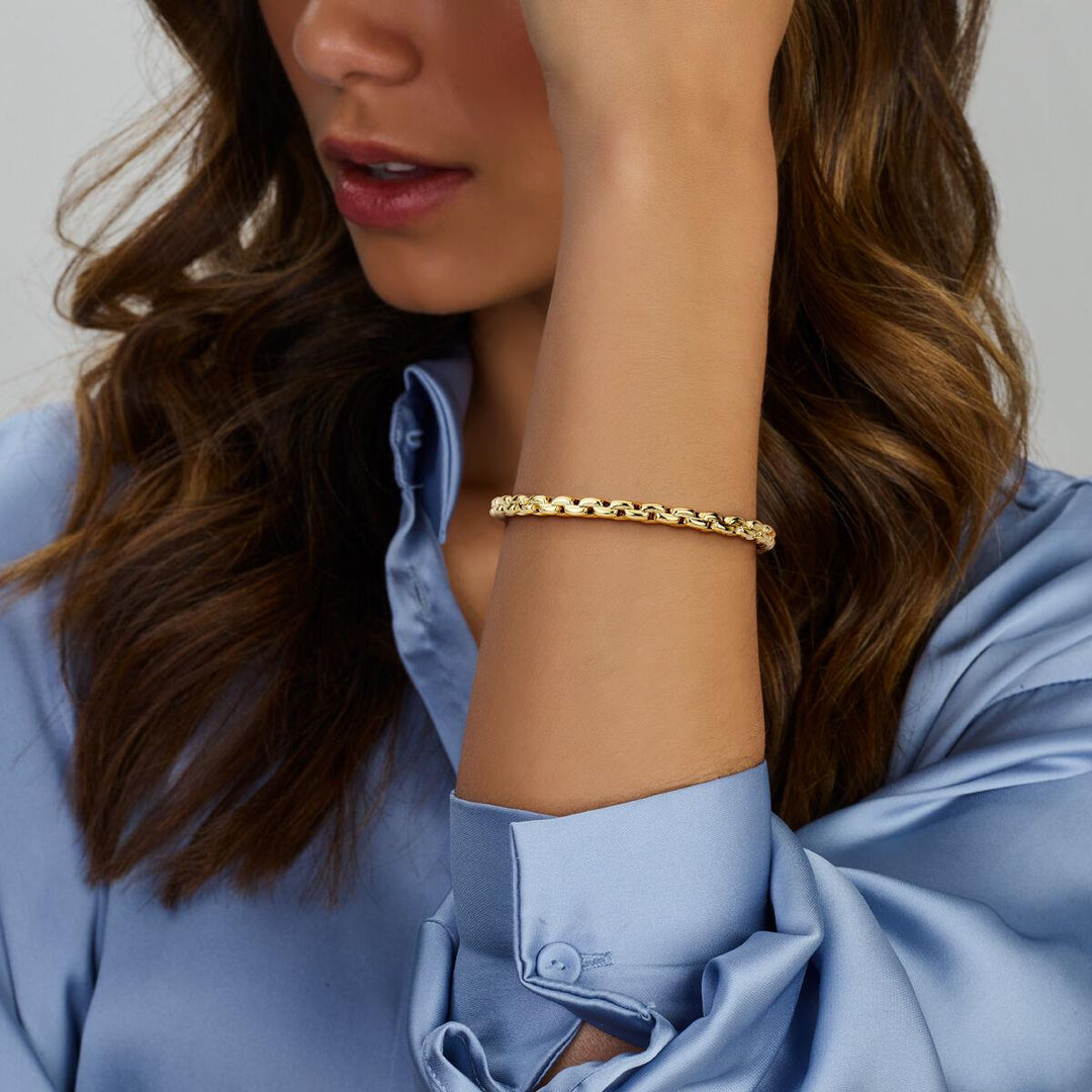 14 kt armband 5,0 mm 19 cm