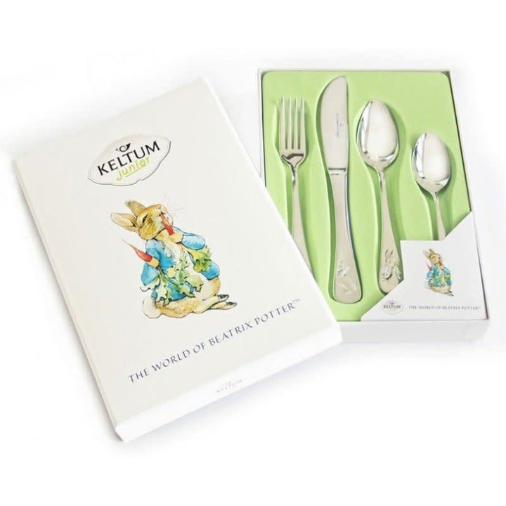 Beatrix Potter – 4 delige kinderbestekset van Keltum