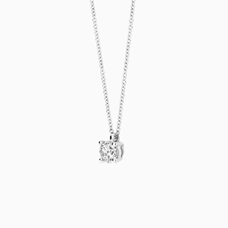 Blush Lab Grown Collier LG3002W in 14 Kt Witgoud met Lab Grown Diamant