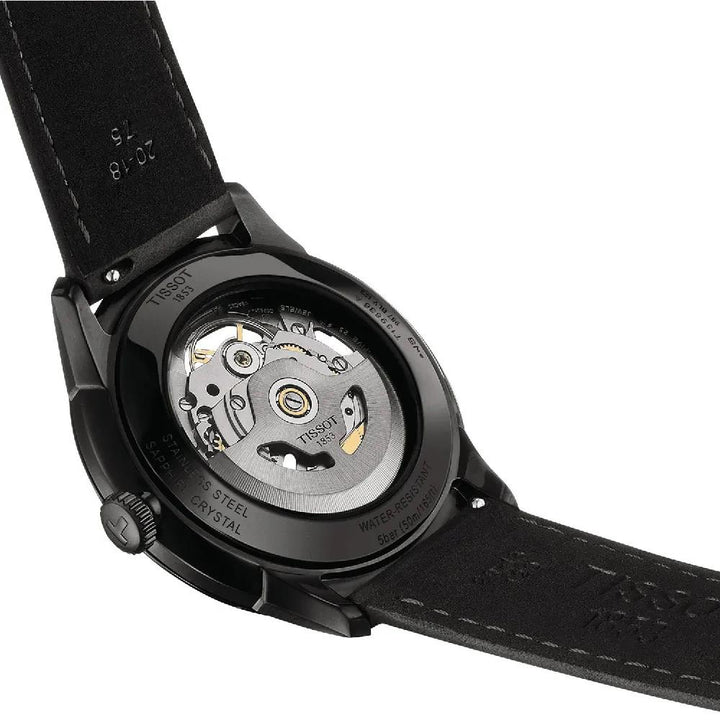 Tissot T-Classic T1398361626100 Chemin Des Tourelles Squelette Horloge zwart