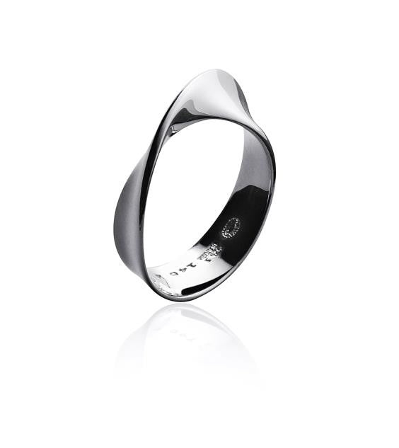 Georg Jensen Möbius Ring zilver 20000306 maat 52