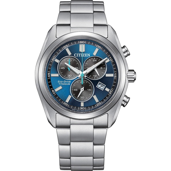 Citizen Super Titanium Chronograph Solar heren horloge 40 mm – AT2590-59L