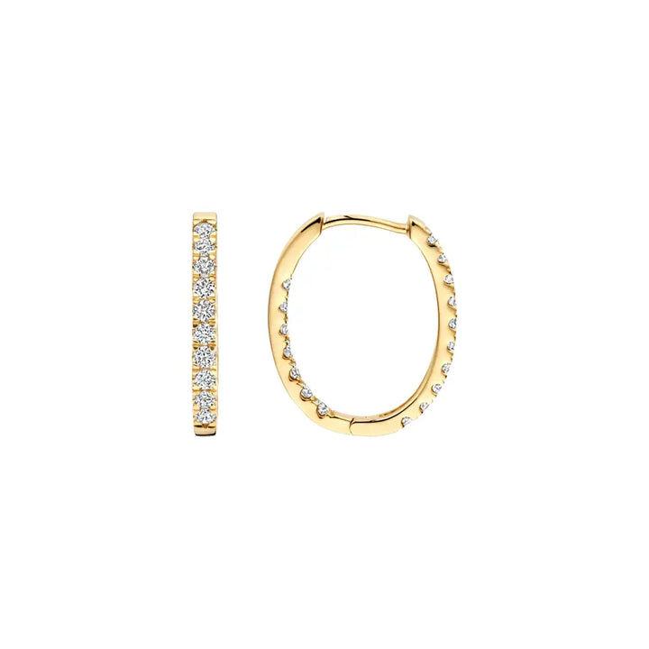 Blush Lab Diamonds Oorringen LG7014Y 2 x 0.44 ct