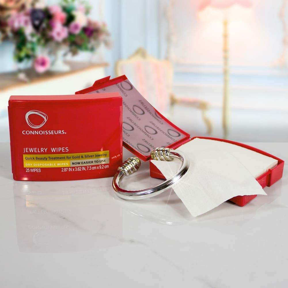 Connoisseurs jewelry wipes