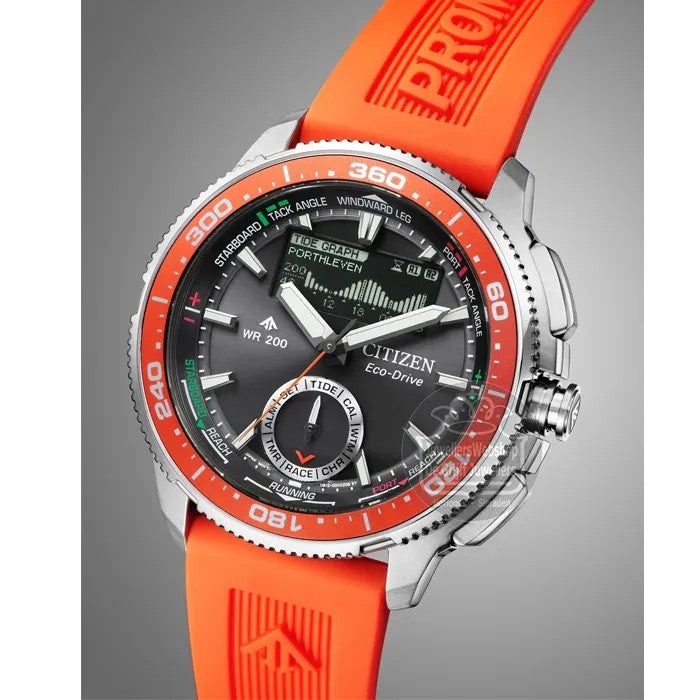 Citizen Promaster Sky JV3000-13E Solar Ana-Digi Chronograaf  herenhorloge 43 mm