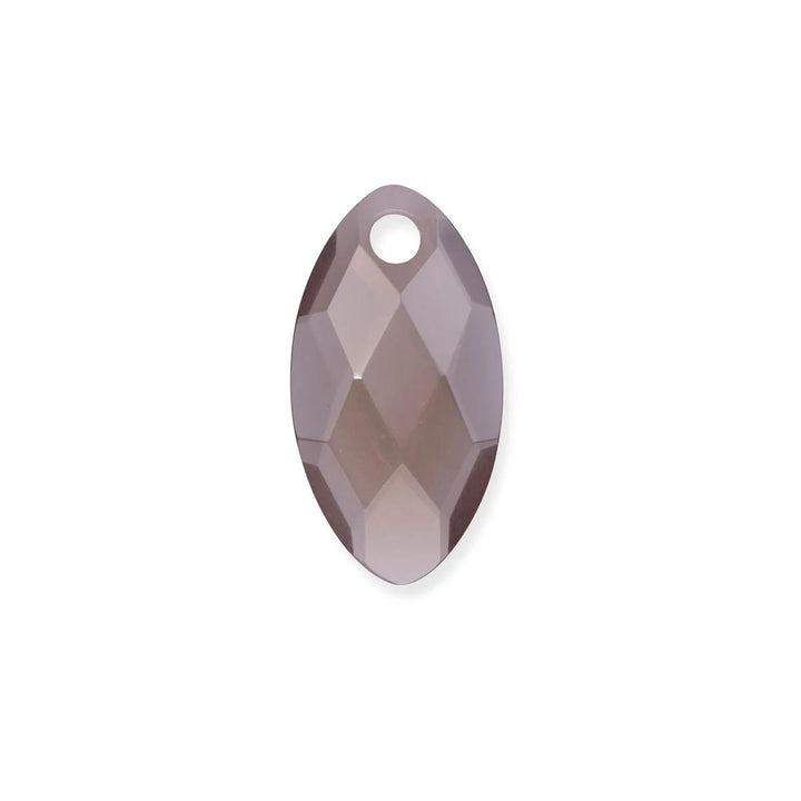 Pendant Gemstone | Leaf Smoky Quartz - 28mm PENGEM23-FCT-S