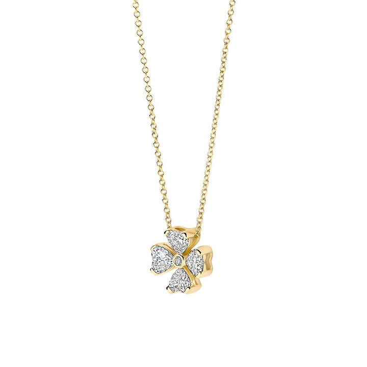 Lab diamonds collier LG3017Y - 14k Geelgoudå