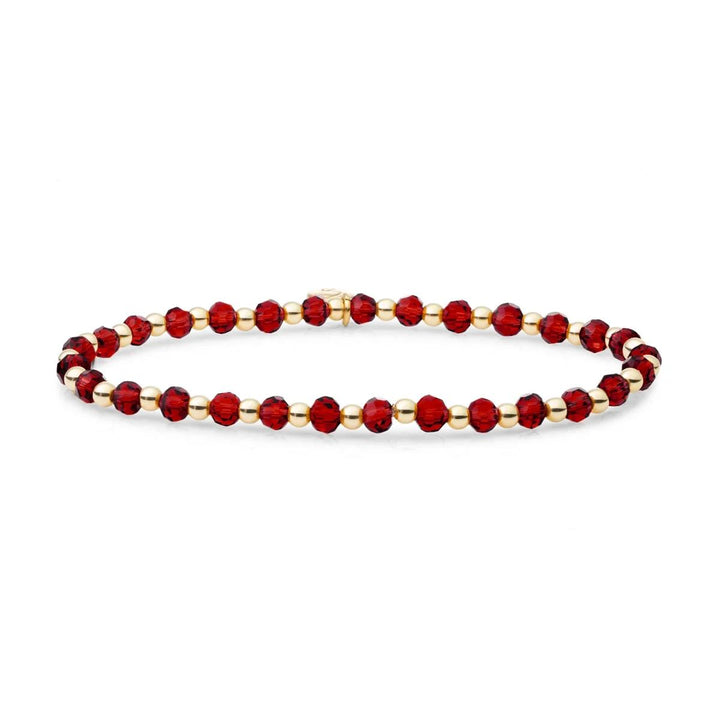 Sparkling Jewels Ruby Quartz Interstellar - Gold 3SBG-GEM50-3MM-MIX