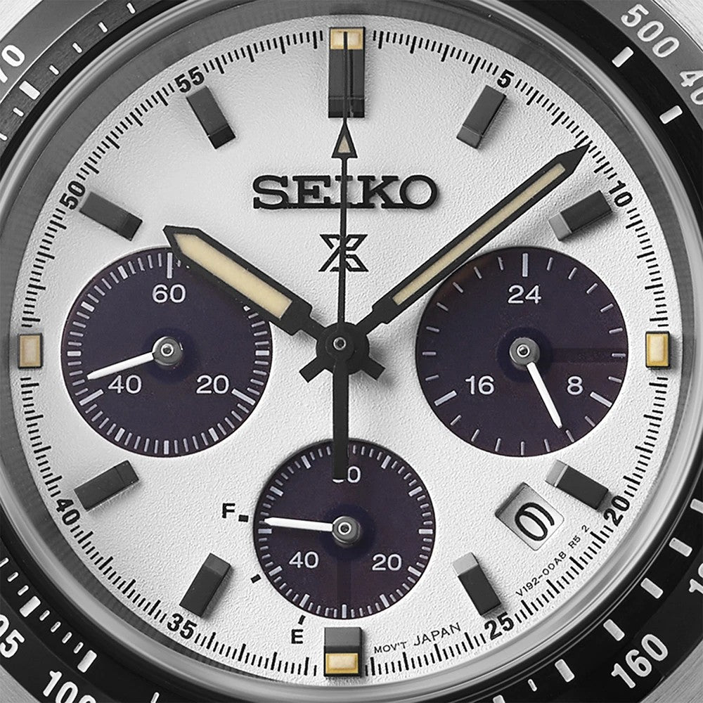 Seiko Prospex Speedtimer SSC961P1 ‘Youngtimer’ Monochrome 39 mm – Solar Chronograaf