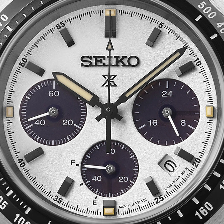 Seiko Prospex Speedtimer SSC961P1 ‘Youngtimer’ Monochrome 39 mm – Solar Chronograaf