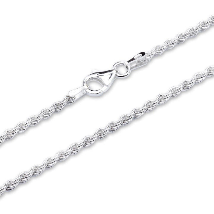 Zilveren Massieve Koord Armband 4 mm – 21 cm