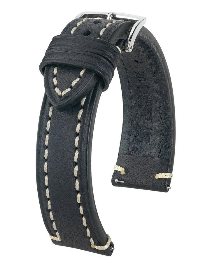 HIRSCH LIBERTY L BLACK CALF 24/22MM