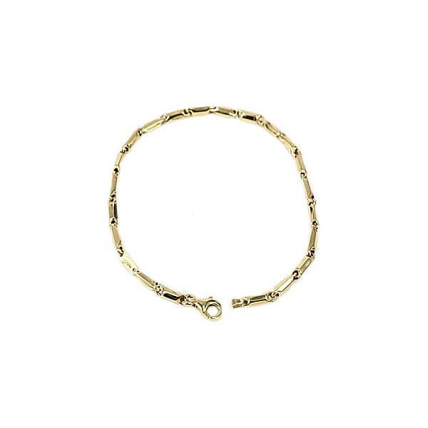 14 karaat Monzario geelgouden collier 45 cm  866-C GEEL