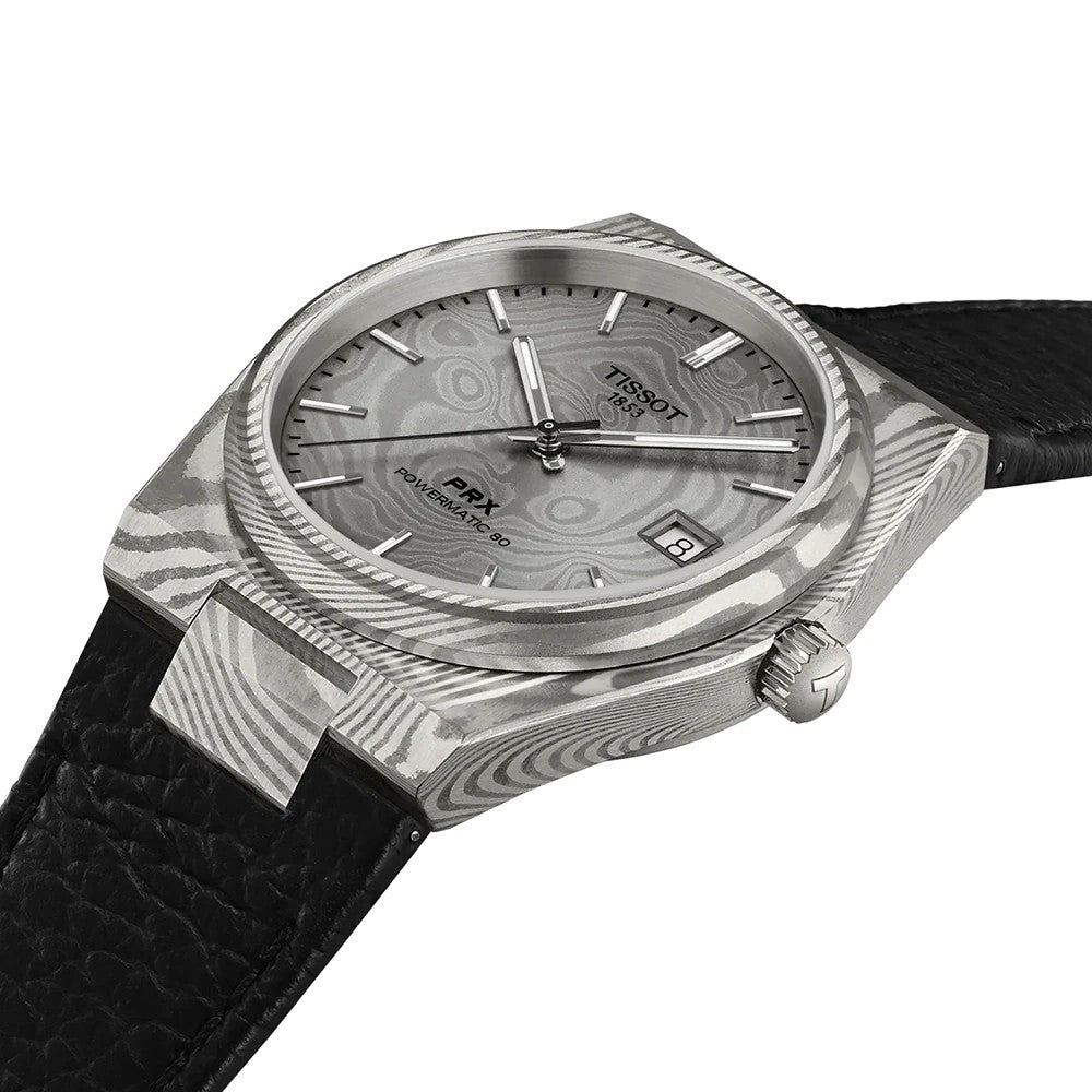 Tissot PRX T1378079608100 PRX Powermatic 80 Damascus Horloge