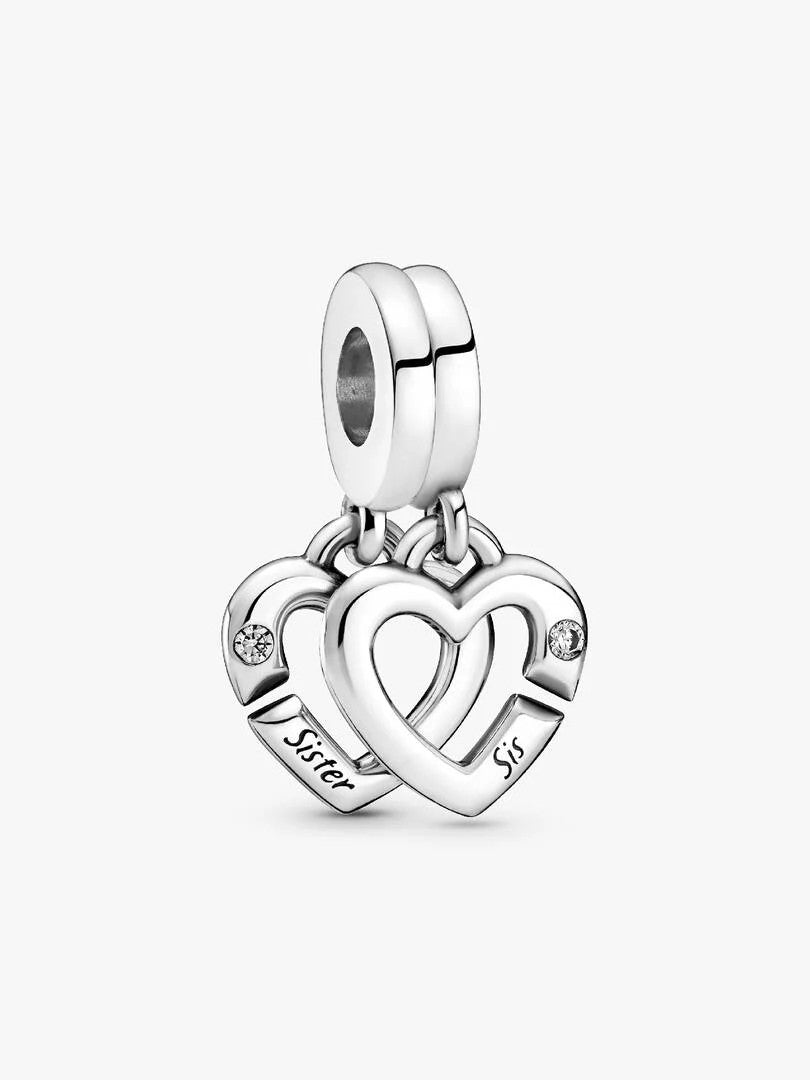 Sister hearts sterling silver 799538C01