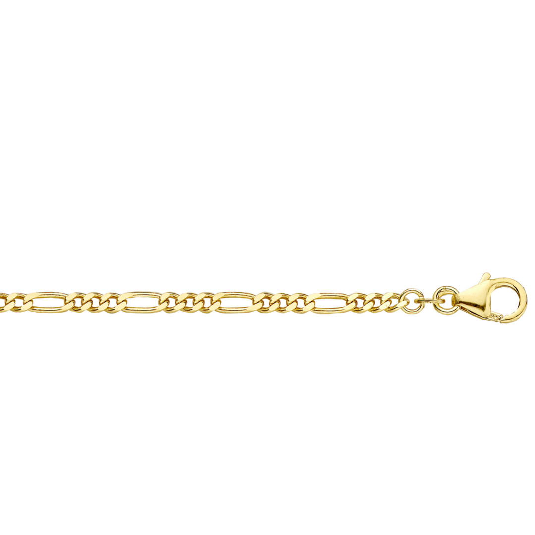 Fjory Figaro 4 mm Geel 19 cm 40-F0419