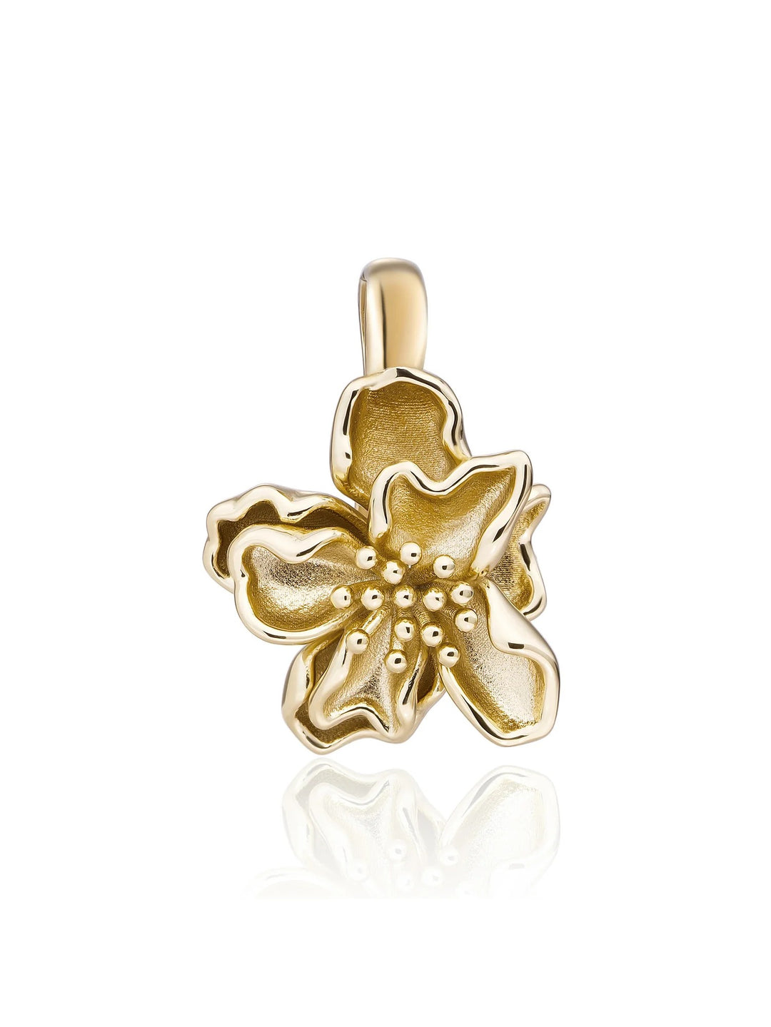 Sparkling Jewels Botanic Clip Pendant Gold Plated – PENG30