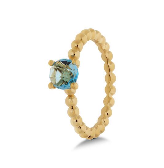 14 kt Ring - Elements Of Love ring Topaas