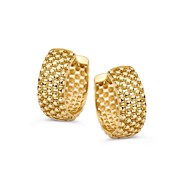 14 Karaat Geelgouden Oorringen – Bol Design OE107730