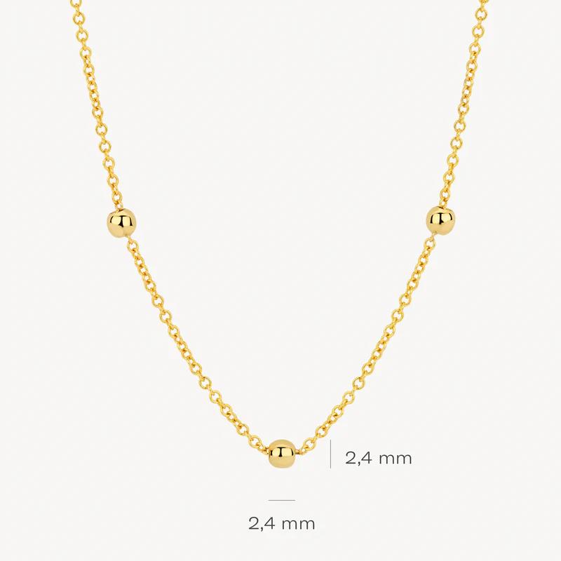 14k Geelgoud Collier 3145YGO