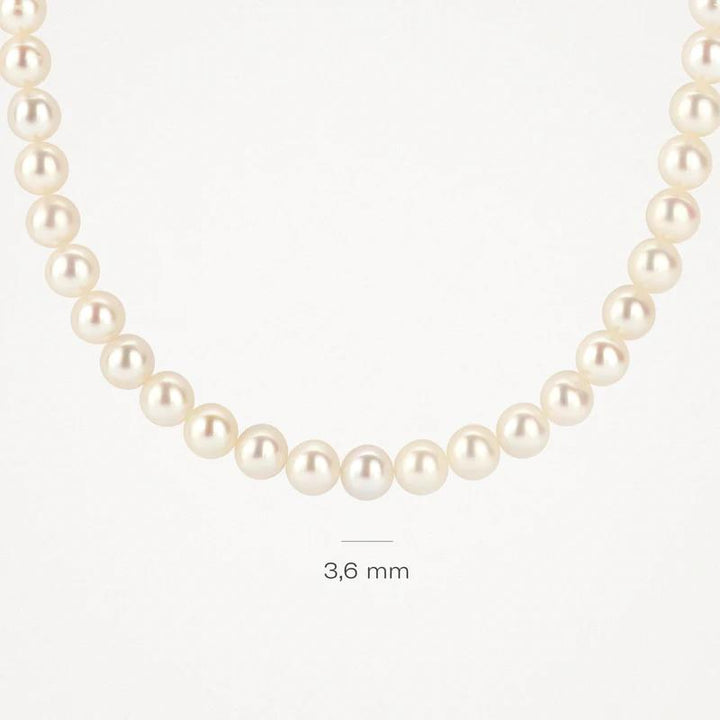 14k Geelgouden collier 3184YPW met Parels