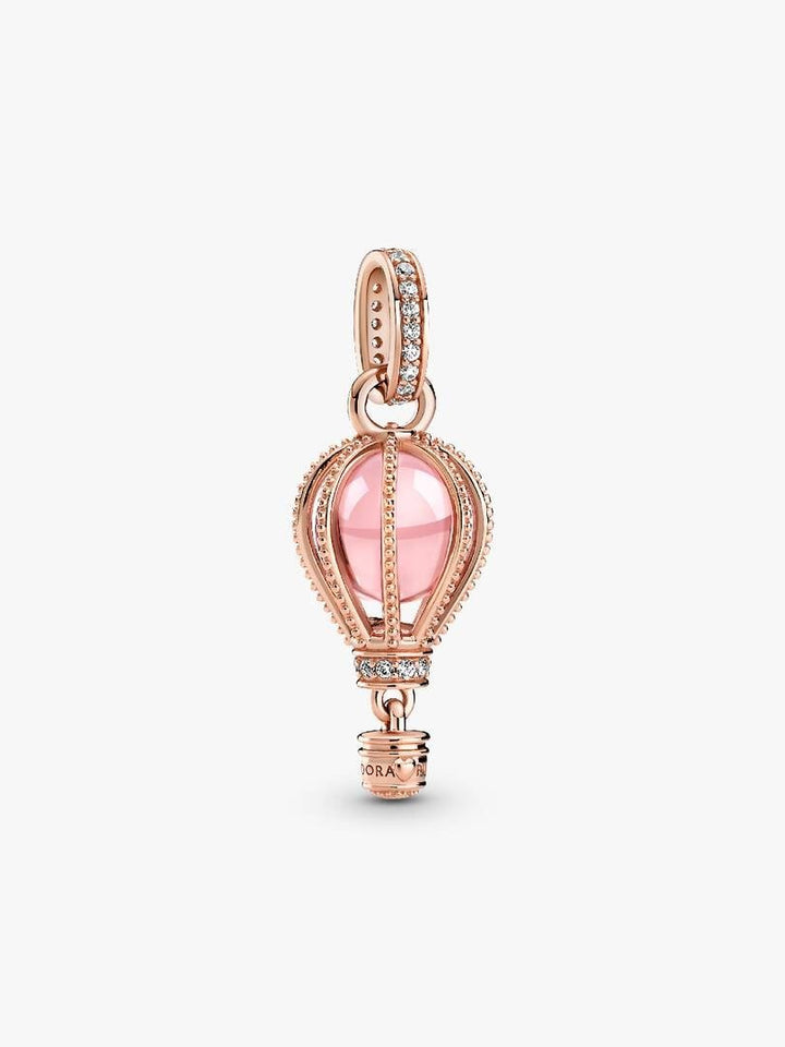 Pandora 789434C01 - Sprankelende Roze Luchtballon - Hangende Bedel