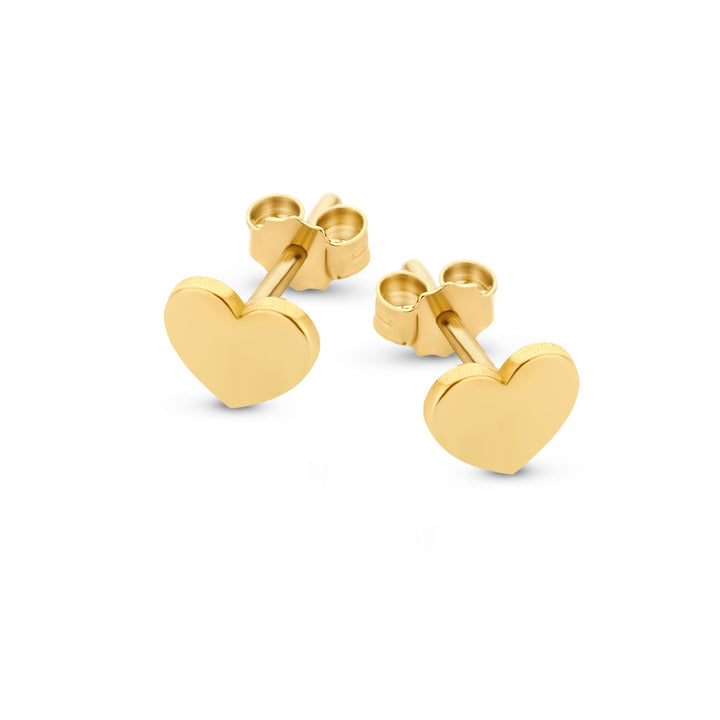 Vintage heart Earring Single piece 14 kt