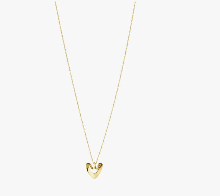 18 kt gouden hart pendant georg jensen limited 2025