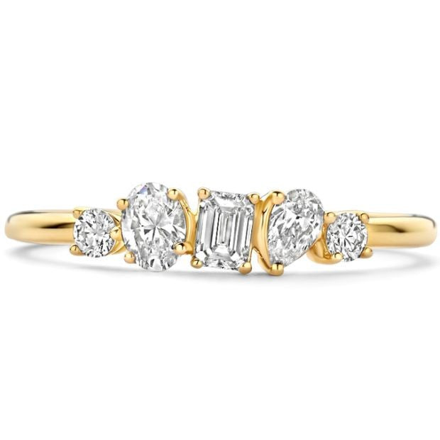 Blush Lab Grown Diamond Ring 0.47 ct – 14 Karaat Geelgoud – LG1032Y