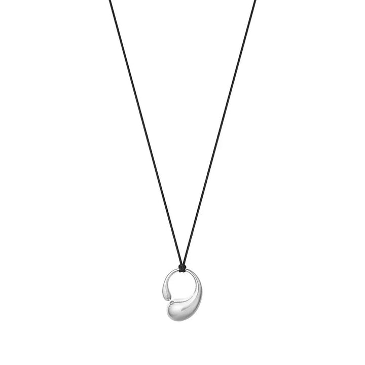 Georg Jensen Mercy Hanger Zilver met Koord 20001935
